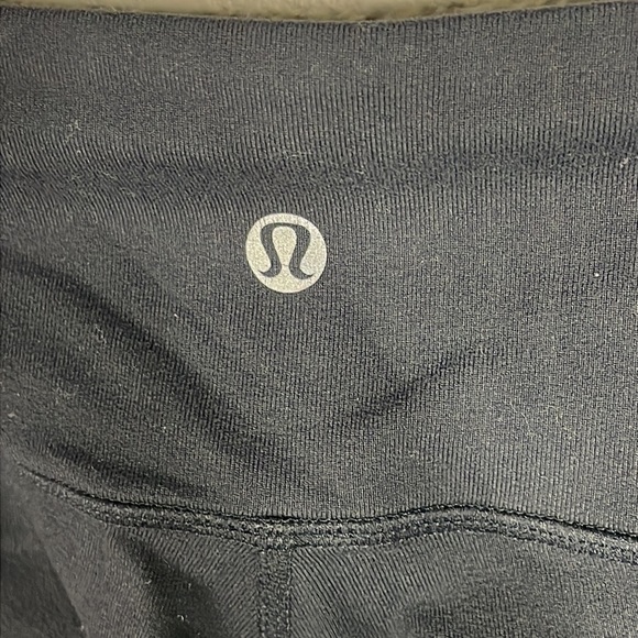 Lululemon Wunder Under Special Edition Ruffle Sides Leggings Full Length Black 4 - Picture 6 of 11